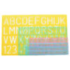 ERSACM02145-3_3.jpg Letter Stenciling Guides, 4 Per Set, 3 Sets