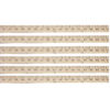 Wood Yardstick, 36", Pack of 6