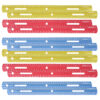 12" Plastic Ruler, Assorted Colors, Pack of 36