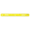 12" Plastic Ruler, Assorted Colors, Pack of 36