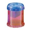 Plastic Manual Pencil and Crayon Sharpener, 2-Hole, Assorted Colors (No Color Choice), Pack of 12
