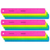 12" Shatterproof Ruler with Anti-Microbial, Assorted Translucent Colors, Pack of 12