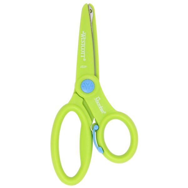 Preschool Training Scissors, 5", Assorted Colors, Pack of 6
