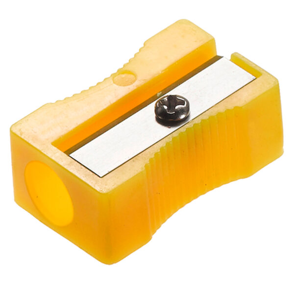 Single-Hole Pencil Sharpener, Assorted Colors (No Color Choice), 24 Per Pack, 3 Packs