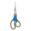 7" Student Non-Stick Scissors, Assorted Colors, Ages 12+, Pack of 3