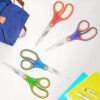 7" Student Non-Stick Scissors, Assorted Colors, Ages 12+, Pack of 3