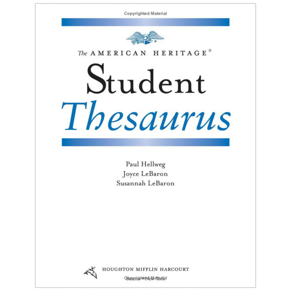 Student Thesaurus