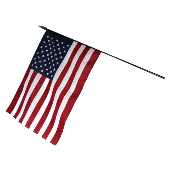 U.S. Classroom Flag, 16" x 24" with Staff, Pack of 3