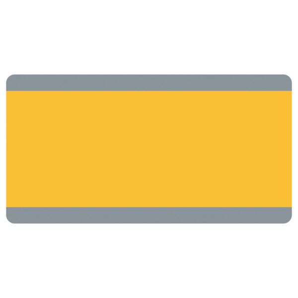 Big Reading Guide, 3-3-4" x 7-1-4", Goldenrod, Pack of 12
