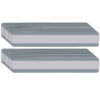 Double Wide Sentence Strip Reading Guide, 1-1-4" x 7-1-4", Gray, Pack of 24