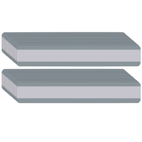 Double Wide Sentence Strip Reading Guide, 1-1-4" x 7-1-4", Gray, Pack of 24