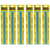 Magnetic Magi-Strips, Blue, 12 Feet Per Pack, 6 Packs