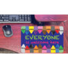 Computer Mouse Pad, 8" x 10", Everyone is Welcome Here, Crayons, Pack of 6