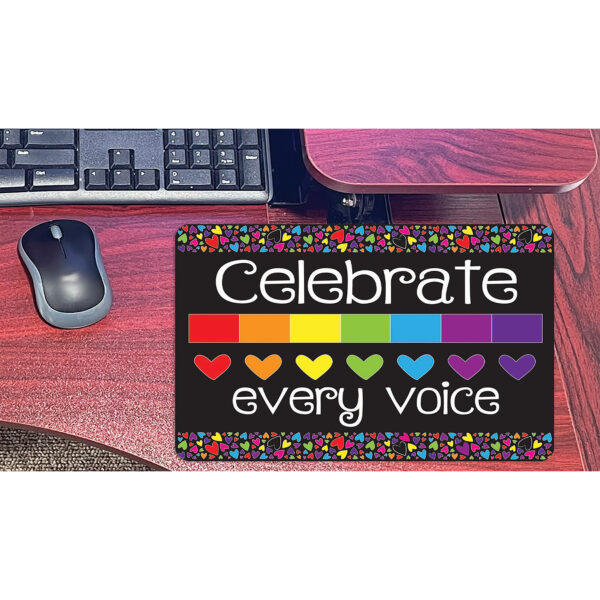 Computer Mouse Pad, 8" x 10", Celebrate Every Voice, Pack of 6