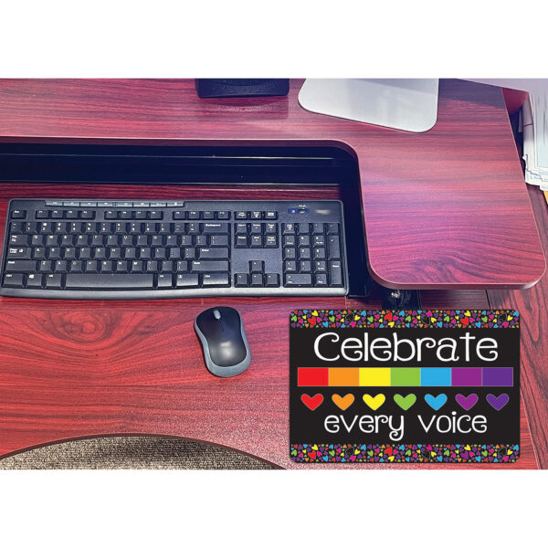 Computer Mouse Pad, 8" x 10", Celebrate Every Voice, Pack of 6