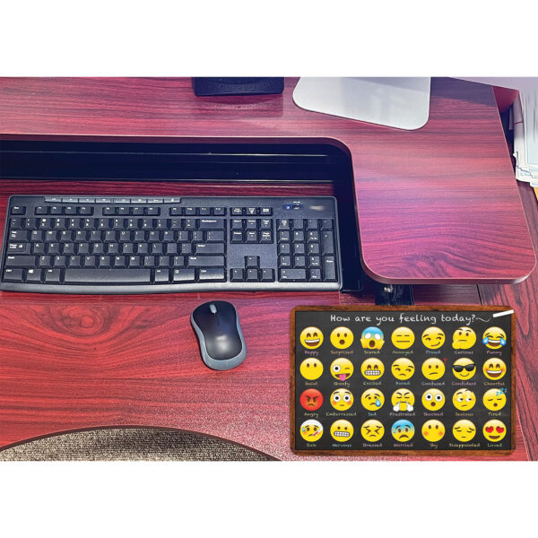 Computer Mouse Pad, 8" x 10", How are You Feeling, Pack of 6