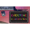 Computer Mouse Pad, 8" x 10", Everyone is Welcome Here, Chalk Loop, Pack of 6