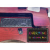 Computer Mouse Pad, 8" x 10", Everyone is Welcome Here, Chalk Loop, Pack of 6