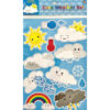 Die-Cut Magnets, Cute Weather, 14 Per Pack, 6 Packs
