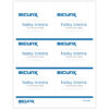 ERSBAU67661-5_2.jpg Printable Badge Inserts, 4" x 3", 60 Per Pack, 5 Packs
