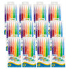 Washable Brush Markers, Classic Colors, 6 Per Pack, 12 Packs