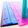 ERSBAZ2157-3_4.jpg Poly Project Envelopes, 11-1-2" x 9-3-4", 200 Sheet Capacity, Assorted Colors, 5 Per Per Pack, 3 Packs