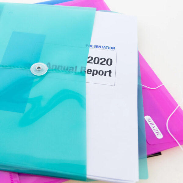 ERSBAZ2157-3_7.jpg Poly Project Envelopes, 11-1-2" x 9-3-4", 200 Sheet Capacity, Assorted Colors, 5 Per Per Pack, 3 Packs