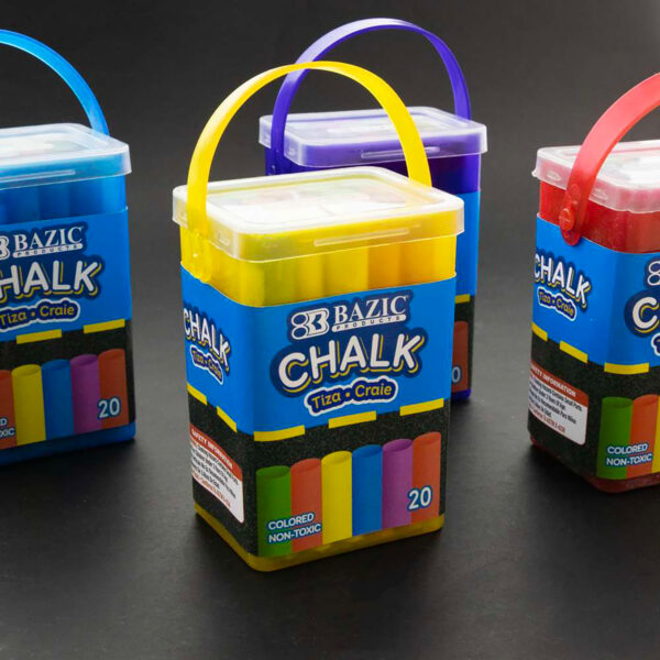 ERSBAZ2404-24_2.jpg Color Chalk, 20 Per Bucket, 24 Buckets