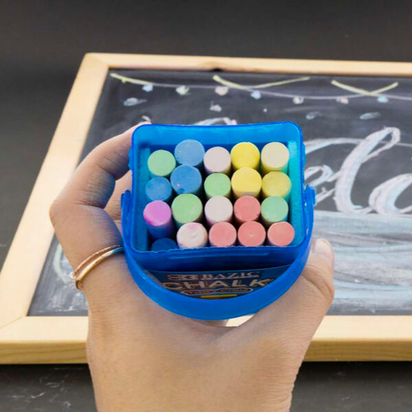ERSBAZ2404-24_3.jpg Color Chalk, 20 Per Bucket, 24 Buckets