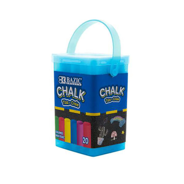ERSBAZ2404-24_5.jpg Color Chalk, 20 Per Bucket, 24 Buckets