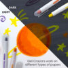 ERSBAZ2562-2_3.jpg Washable Silky Gel Crayons, 24 Per Pack, 2 Packs