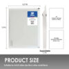 ERSBAZ3187-12_2.jpg Clear Letter Size Zip Envelope, Pack of 12