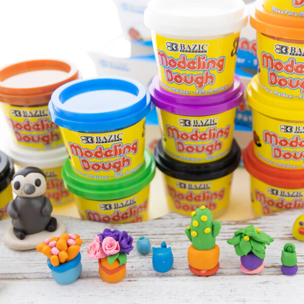 Primary Color Modeling Dough, 4 oz, 4 Per Pack, 6 Packs