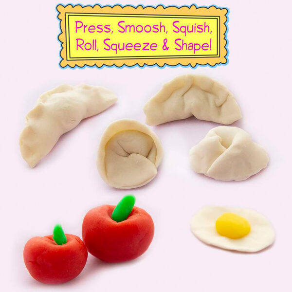 ERSBAZ3310-6_4.jpg Modeling Dough, 2 oz. Multi Color, 6 Per Pack, 6 Packs
