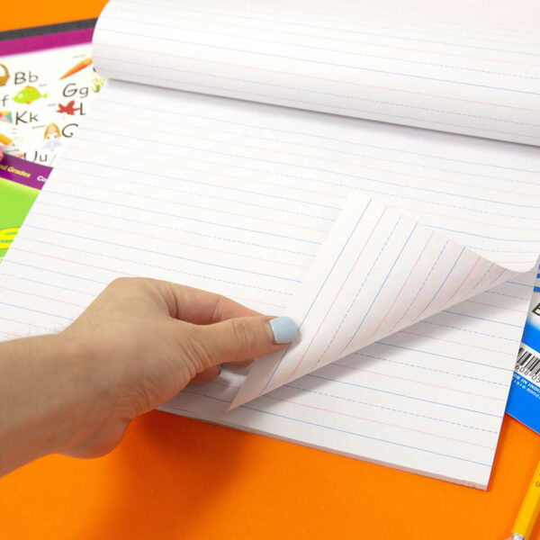 Manuscript Writing Pad, 10.5" x 8", 50 Sheets, Pack of 12