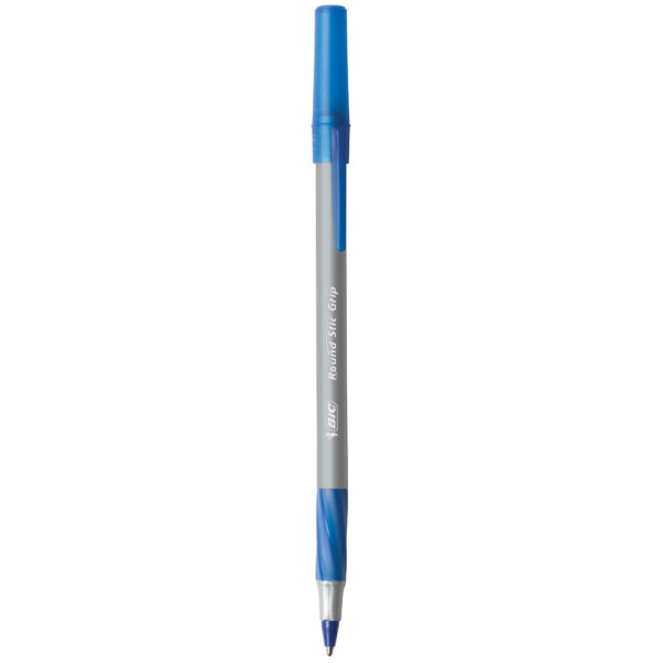 Round Stic Grip Xtra Comfort Ballpoint Pens, Medium Point (1.2mm), Assorted Colors, 36 Per Pack, 3 Packs
