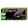 BIC® Gel-ocity⢠Quick Dry Retractable Gel Pen, Assorted, 12 Pack Gel-ocity Quick Dry Retractable Gel Pens, Assorted Black, Blue and Red, Pack of 12