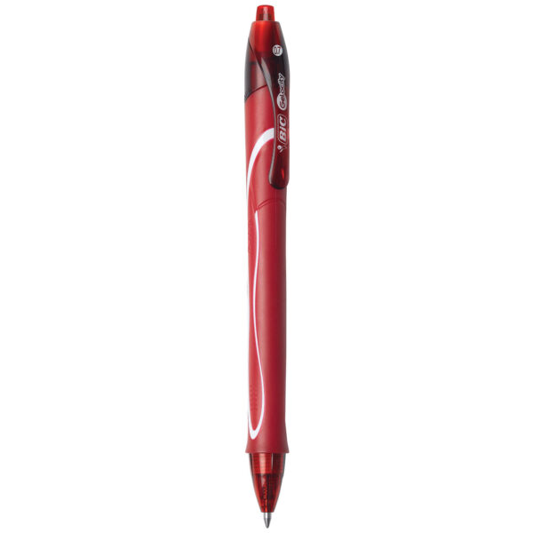 ERSBICRGLCG11AST_2.jpg Gel-ocity Quick Dry Retractable Gel Pens, Assorted Black, Blue and Red, Pack of 12