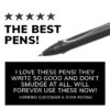 ERSBICRGLCG11BLK_1.jpg Gel-ocity Quick Dry Retractable Gel Pens, Black, Pack of 12
