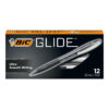 4570988 VCGN11-G-BLK OL Glide Retractable Ball Pen, Medium Point (1.0 mm), Black, 12-Count