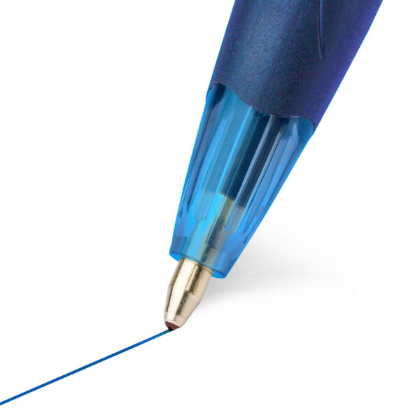 ERSBICVCG11BLU_2.jpg Glide Retractable Ball Pen, Medium Point (1.0 mm), Blue, 12-Count