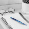 ERSBICVCG11BLU_3.jpg Glide Retractable Ball Pen, Medium Point (1.0 mm), Blue, 12-Count