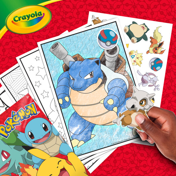 Coloring Book, Pokemon, 96 Pages, Pack of 8