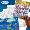 Colors of Kindness Adult Coloring Book, Pack of 4