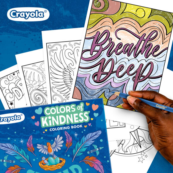 Colors of Kindness Adult Coloring Book, Pack of 4