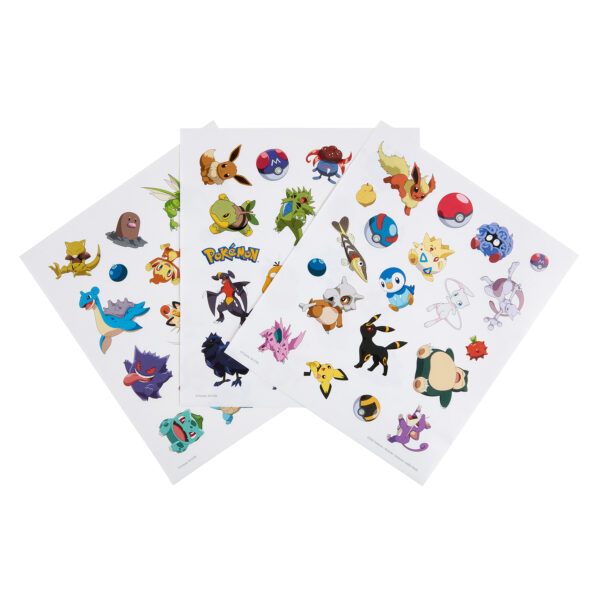 Color & Sticker Activity Set, Pokemon, 3 Sets