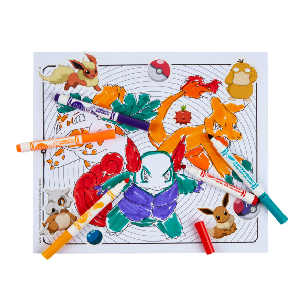 Color & Sticker Activity Set, Pokemon, 3 Sets