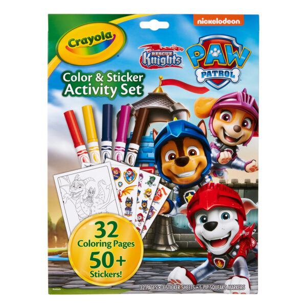 Color & Sticker Activity Set, Paw Patrol, 3 Sets