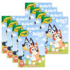 04-2755 Coloring Book Bluey 96pg PDP product images Coloring Book, 96 Pages, Bluey, Pack of 8