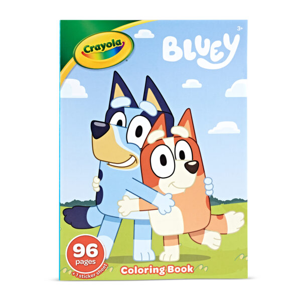 04-2755 Coloring Book Bluey 96pg PDP product images Coloring Book, 96 Pages, Bluey, Pack of 8